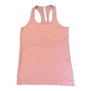 Lululemon Women's Swiftly Tech Racerback Tank Top Quicksand Size 6 EUC